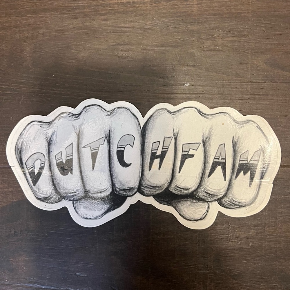 Dutch Bros Mafia Sticker
